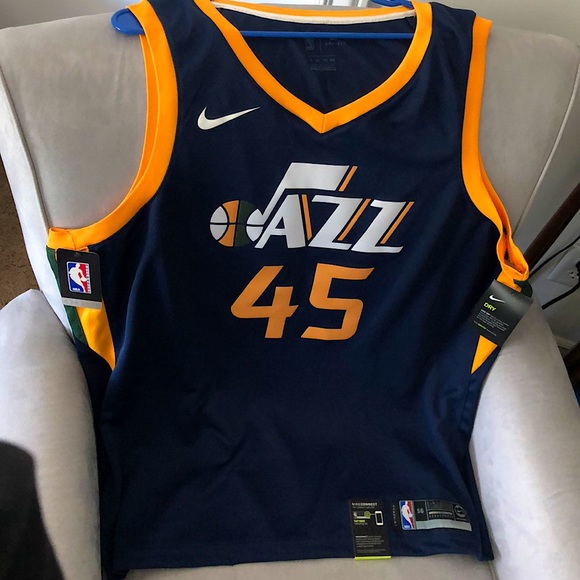 Jazz Authentic Mitchell Jersey #45 - Picture 3 of 7
